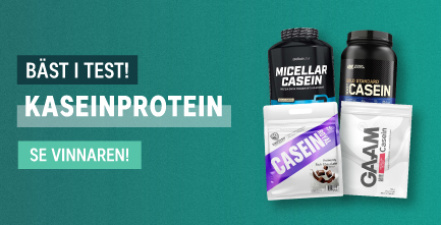 Kaseinprotein bäst i test 2025: Vi jämför 4 populära sorter